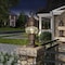 Designers Fountain Nantucket 1-Light Rustique Steel Line Voltage Outdoor Weather Resistant Post Light 1766-RT - alternate 2